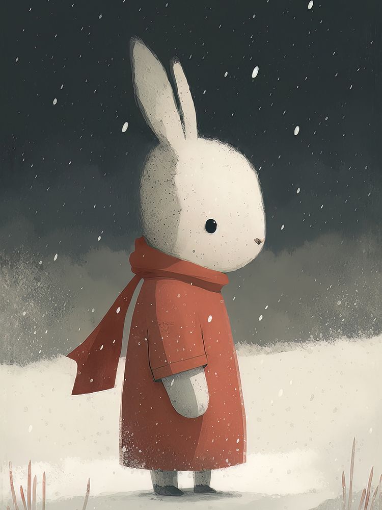 Rabbit 1 art print by Bilge Paksoylu for $57.95 CAD