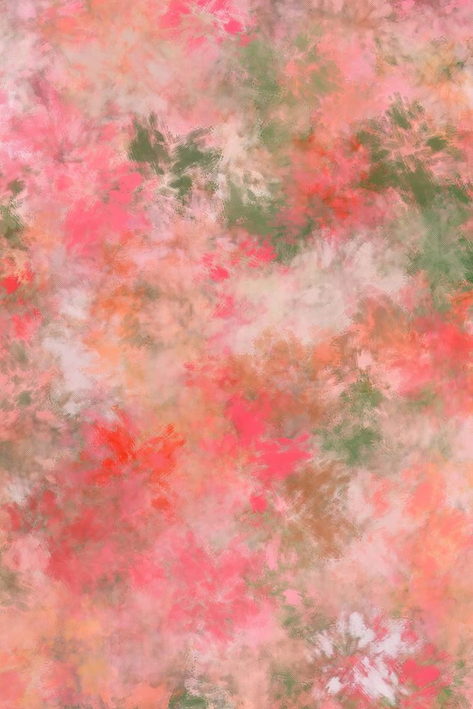 Pastel Flowery Artwork art print by Bilge Paksoylu for $57.95 CAD