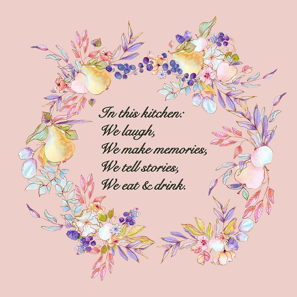 Quote Art for Kitchen 3 art print by Bilge Paksoylu for $57.95 CAD