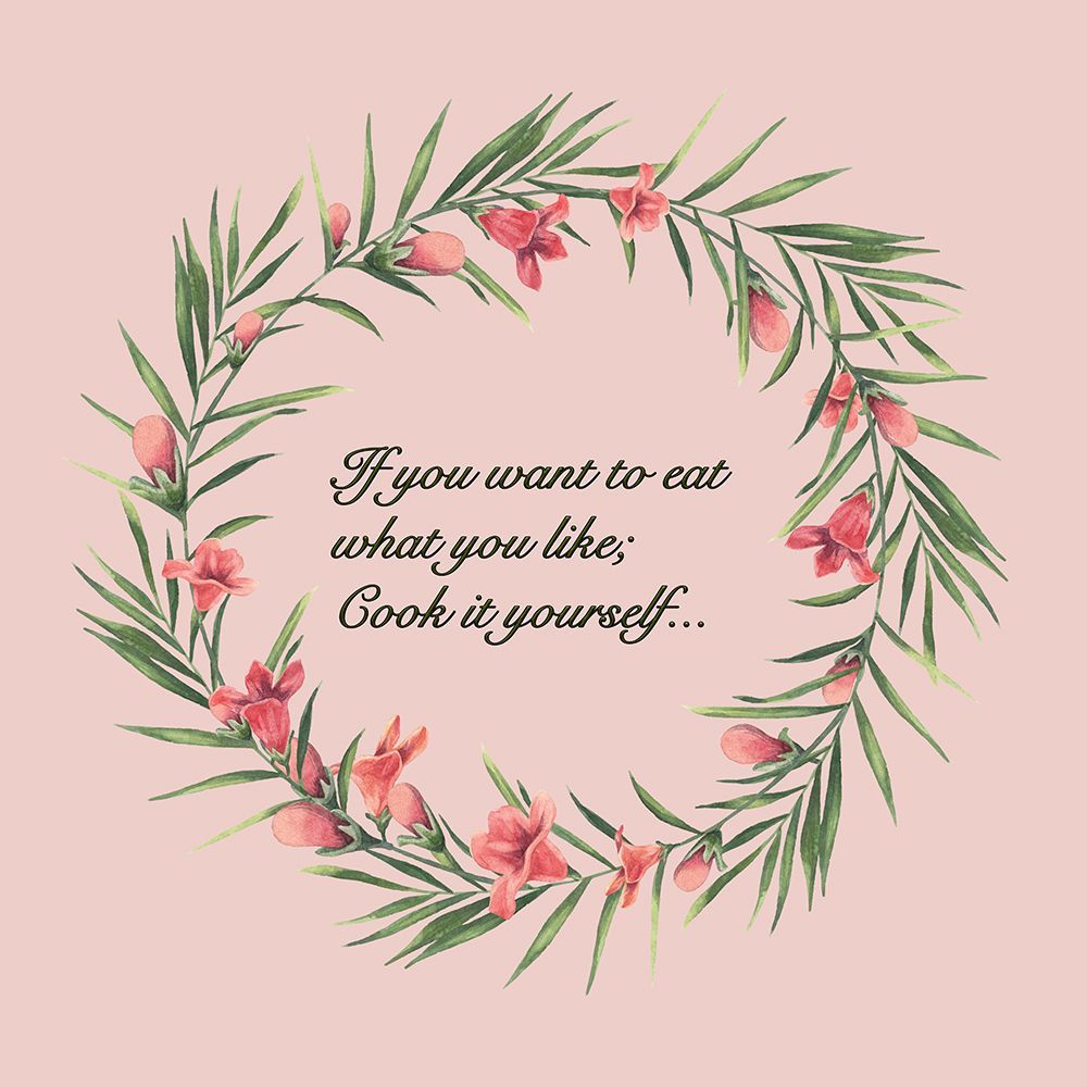 Quote Art for Kitchen 6 art print by Bilge Paksoylu for $57.95 CAD