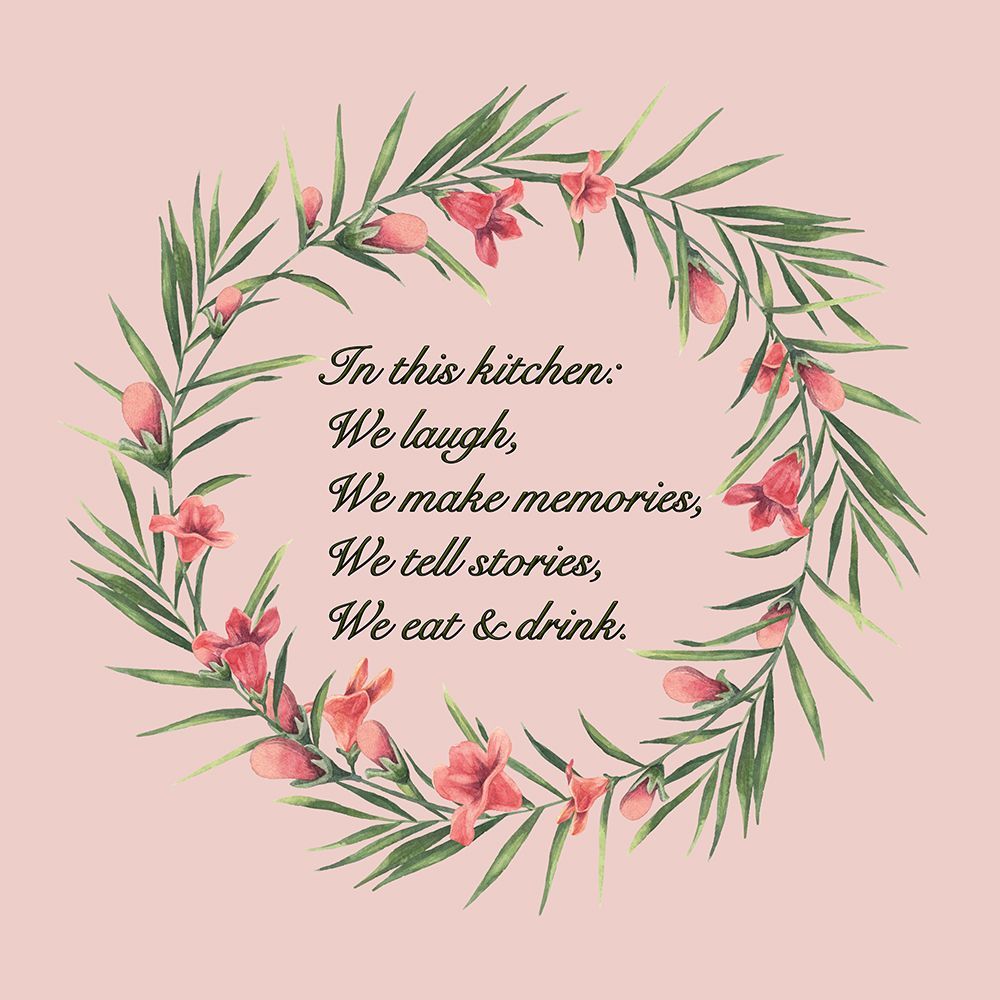 Quote Art for Kitchen 8 art print by Bilge Paksoylu for $57.95 CAD