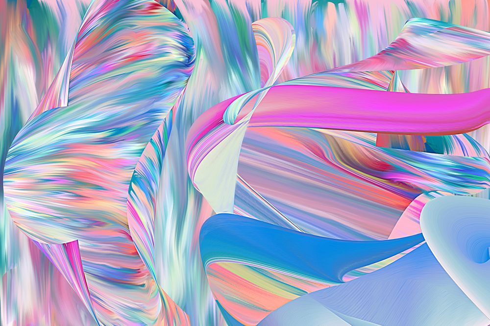 Colorful Modern Art art print by Bilge Paksoylu for $57.95 CAD