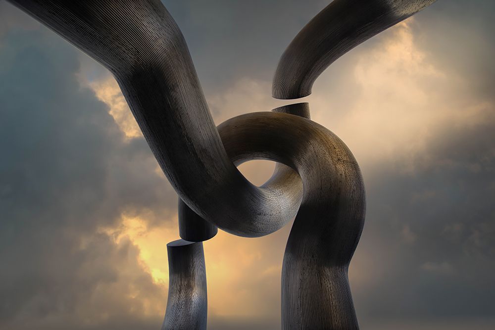 Chain art print by Wim Denijs for $57.95 CAD