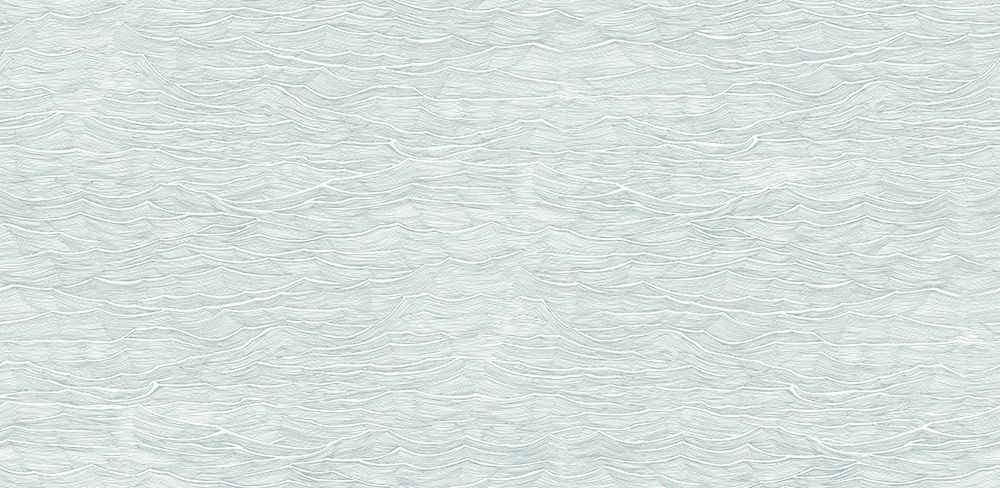 Hla027  100dpi Waves Light Blue art print by Hendon Lane for $57.95 CAD
