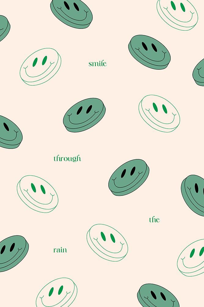 Smile Through The Rain Print art print by Nazma Khokhar for $57.95 CAD