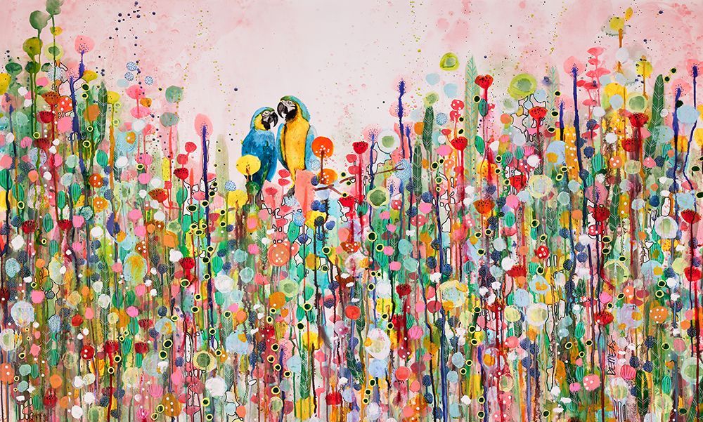 Love Feathers art print by Sylvie Demers for $57.95 CAD