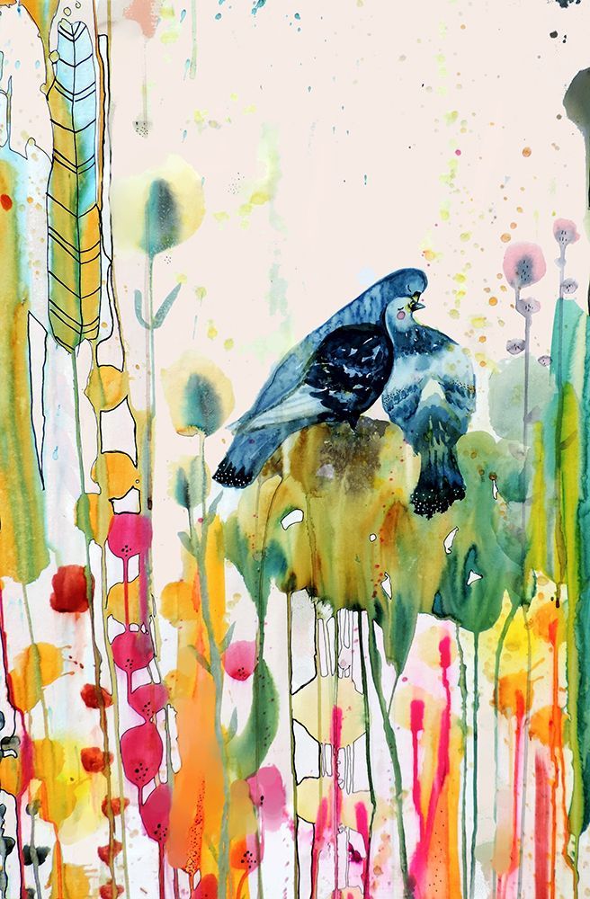 Avec Toi 2 art print by Sylvie Demers for $57.95 CAD