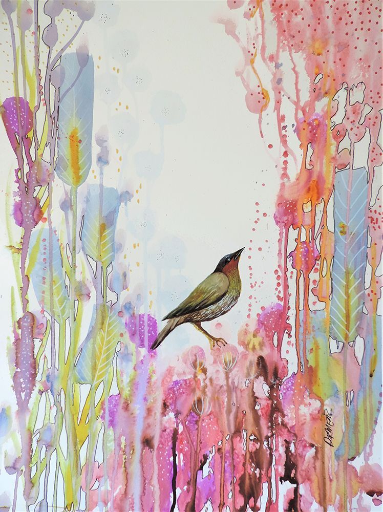 Le Vent Est Douceur Sur Mes Joues art print by Sylvie Demers for $57.95 CAD