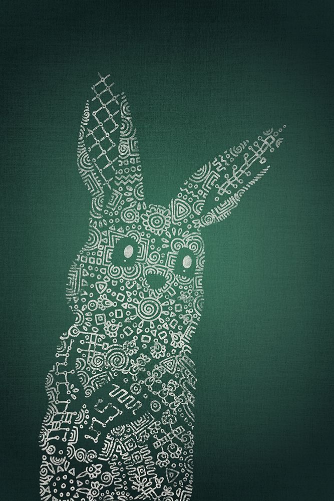 The Emerald Bunny art print by Ema Paraschiv for $57.95 CAD