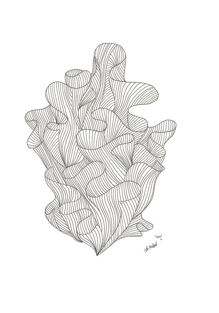 Coral Jpeg art print by Lor Muller for $57.95 CAD