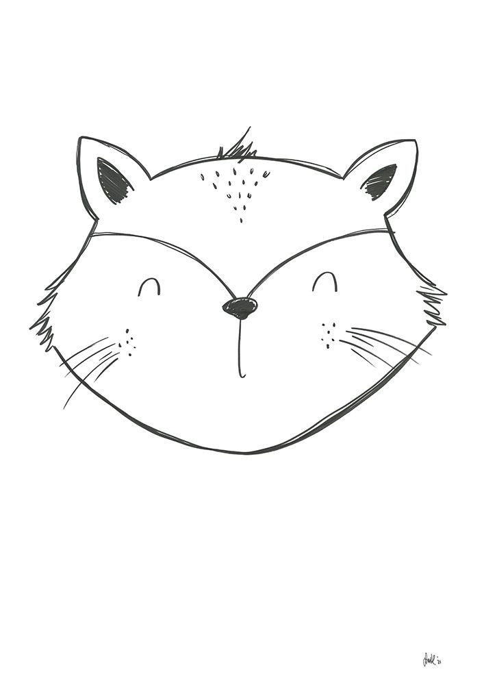 Fox art print by Lor Muller for $57.95 CAD