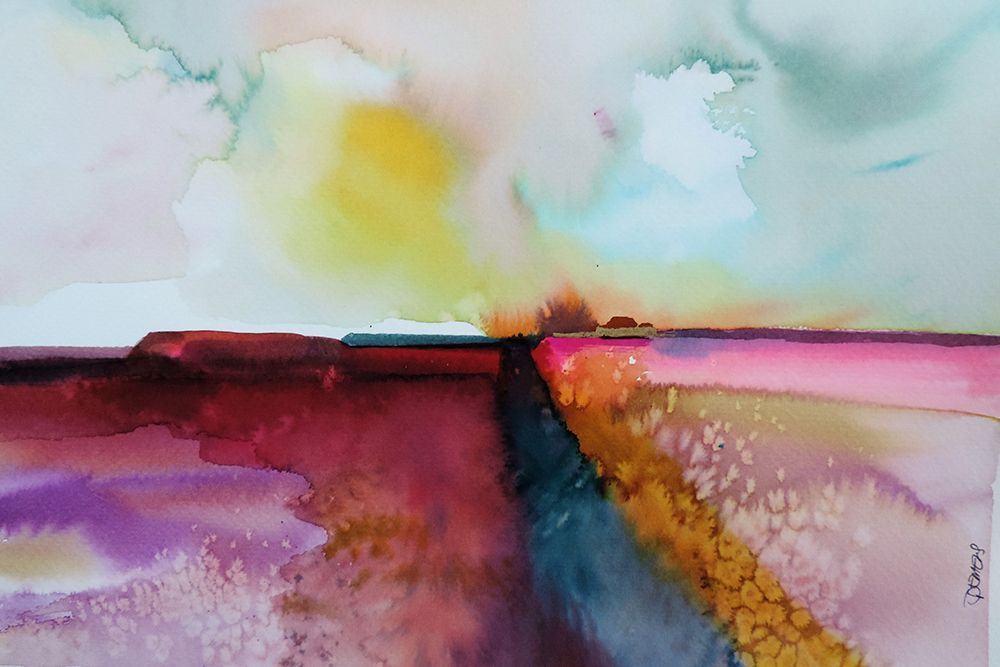 Abstrait 5 art print by Sylvie Demers for $57.95 CAD