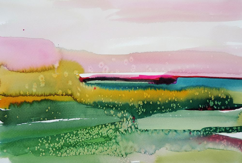Abstrait 7 art print by Sylvie Demers for $57.95 CAD