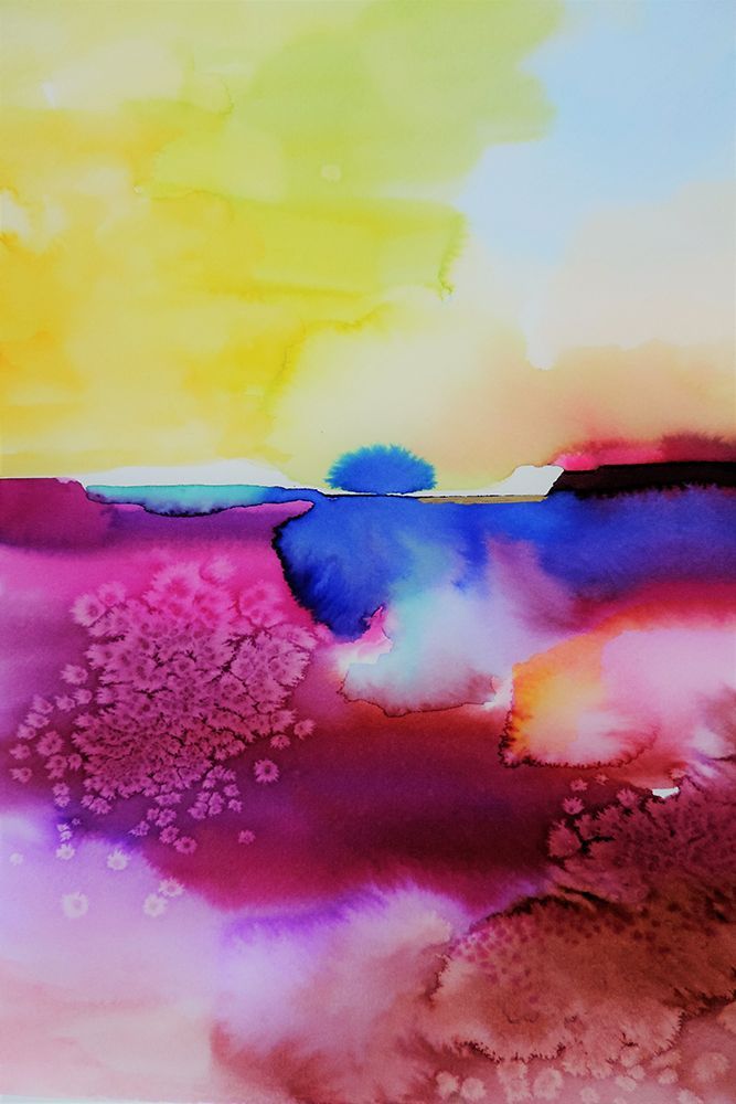 Abstrait 9 art print by Sylvie Demers for $57.95 CAD