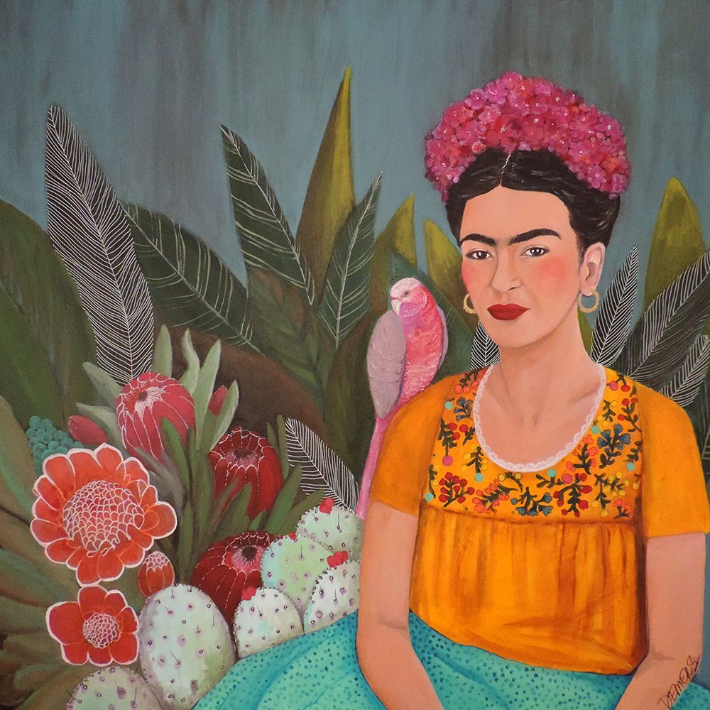 Frida a Casa Azul art print by Sylvie Demers for $57.95 CAD