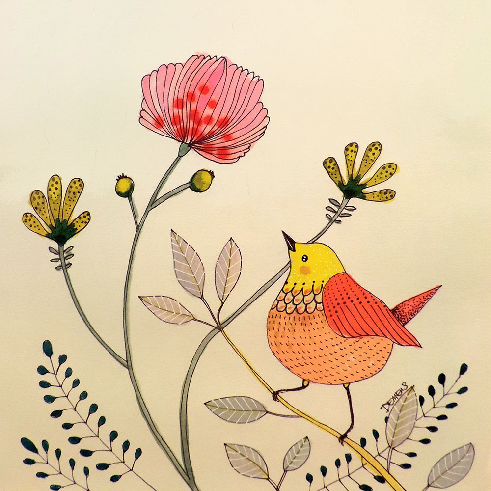 La Vie Est Belle art print by Sylvie Demers for $57.95 CAD