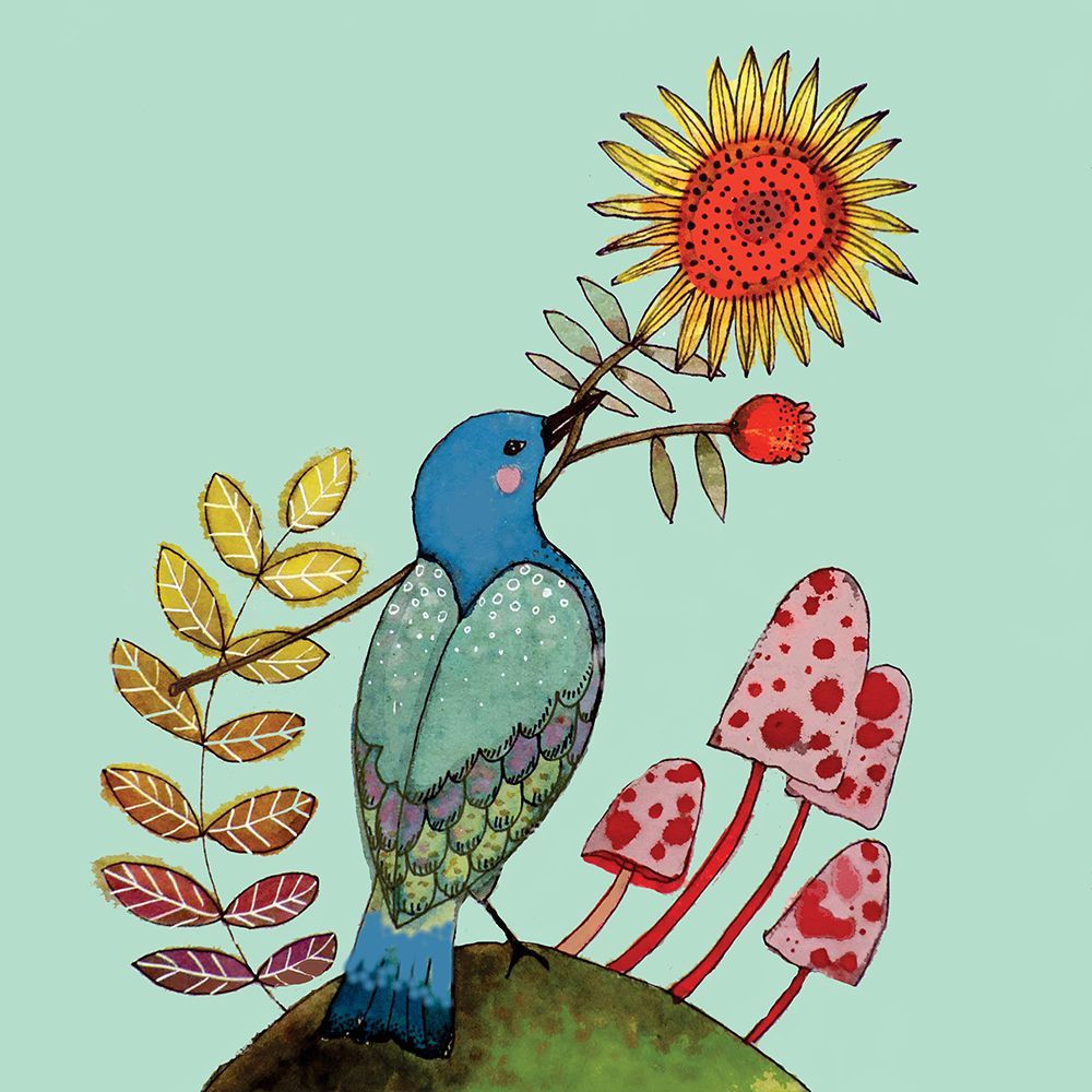 Sunflower art print by Sylvie Demers for $57.95 CAD
