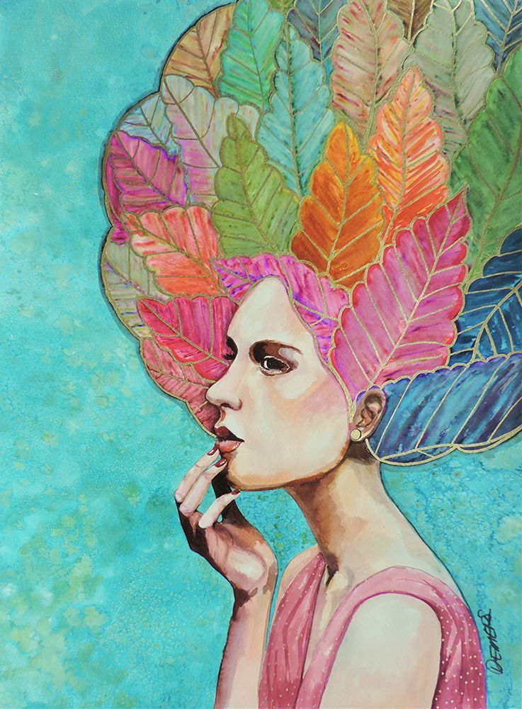 Esperance Dun Jour Nouveau art print by Sylvie Demers for $57.95 CAD