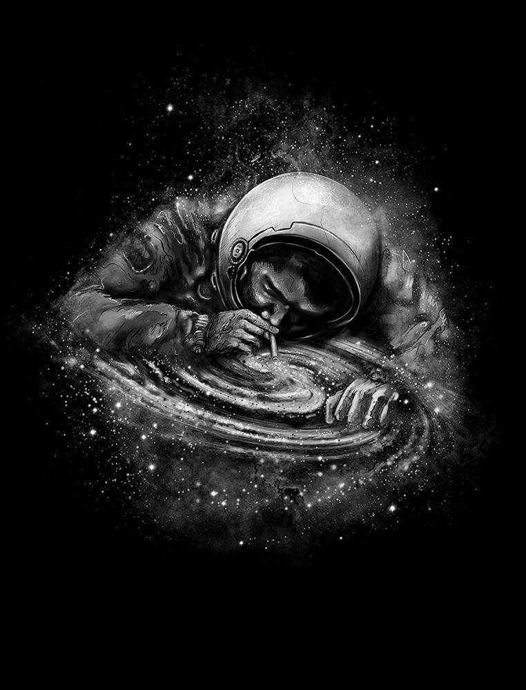 Space Junkie art print by Francis Minoza for $57.95 CAD