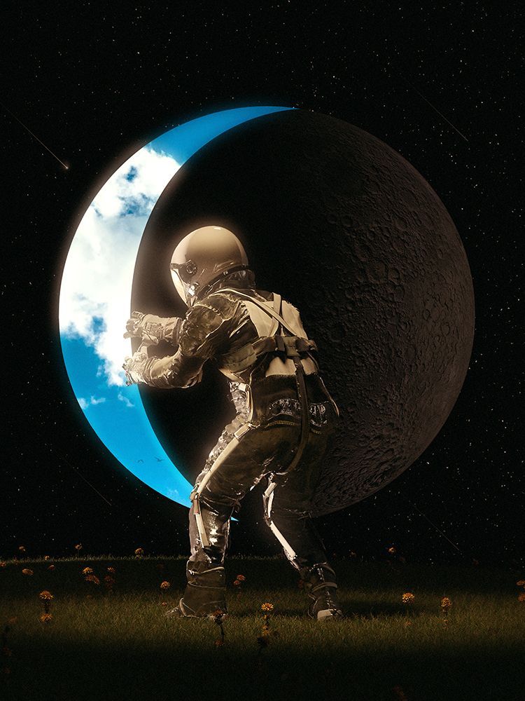 Space Out art print by Francis Minoza for $57.95 CAD