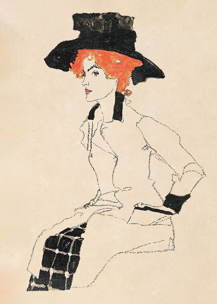 Portrait of a Woman 1910 art print by Pictufy for $57.95 CAD