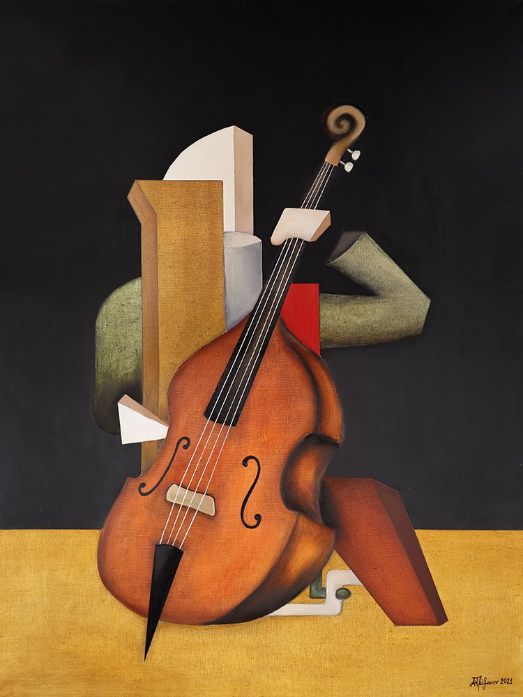 Kontrabas art print by Alexander Trifonov for $57.95 CAD