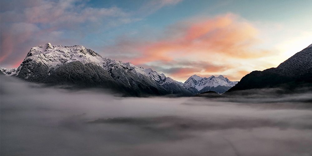 Eglinton Vallery Mist Sunrise art print by James Zhen Yu for $57.95 CAD