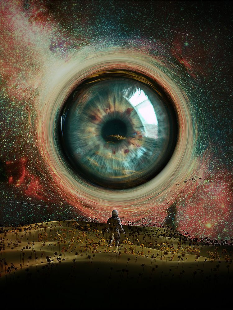 Eye art print by Francis Minoza for $57.95 CAD