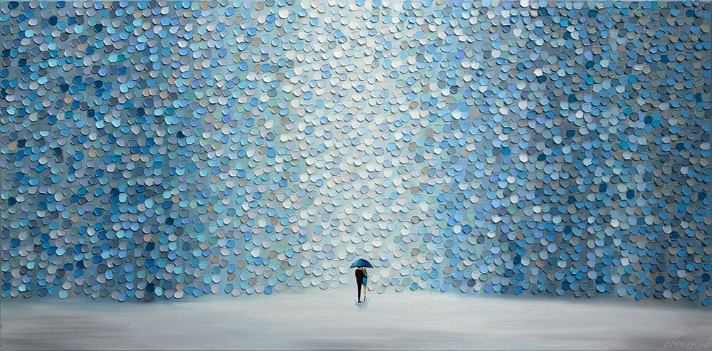 Rainfall Melody art print by Ekaterina Ermilkina for $57.95 CAD