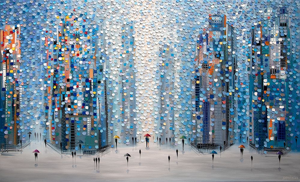 Metropolitan Dreams art print by Ekaterina Ermilkina for $57.95 CAD