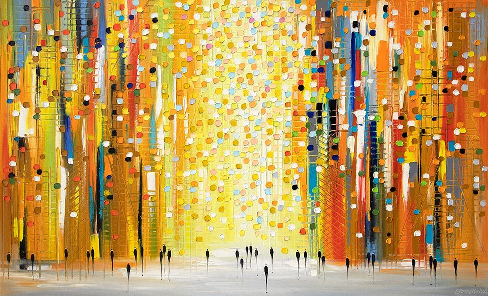 Sunset Lights art print by Ekaterina Ermilkina for $57.95 CAD