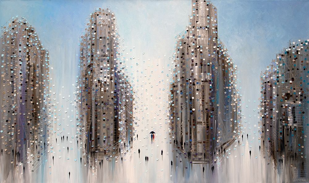 City Mood art print by Ekaterina Ermilkina for $57.95 CAD