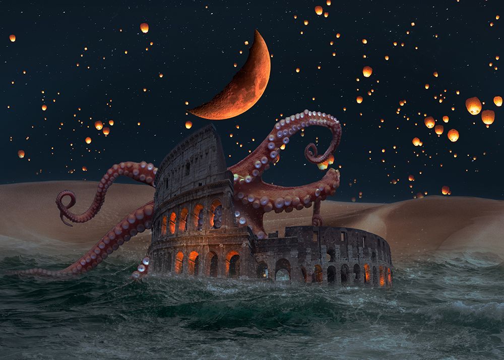 The lost colosseum art print by Salome Zhividze for $57.95 CAD