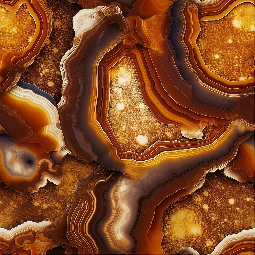 Agate 5 art print by Bilge Paksoylu for $57.95 CAD