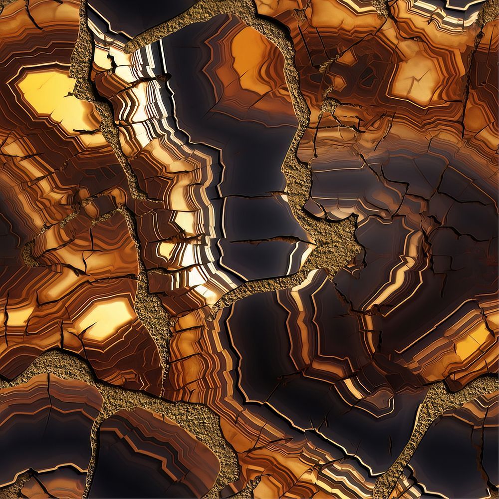 Agate 11 art print by Bilge Paksoylu for $57.95 CAD