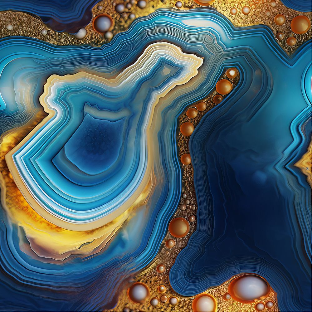 Agate 21 art print by Bilge Paksoylu for $57.95 CAD