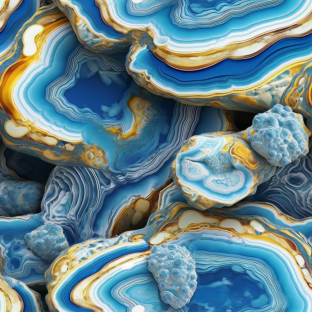 Agate 22 art print by Bilge Paksoylu for $57.95 CAD