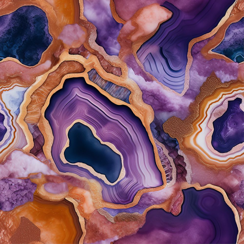 Agate 29 art print by Bilge Paksoylu for $57.95 CAD