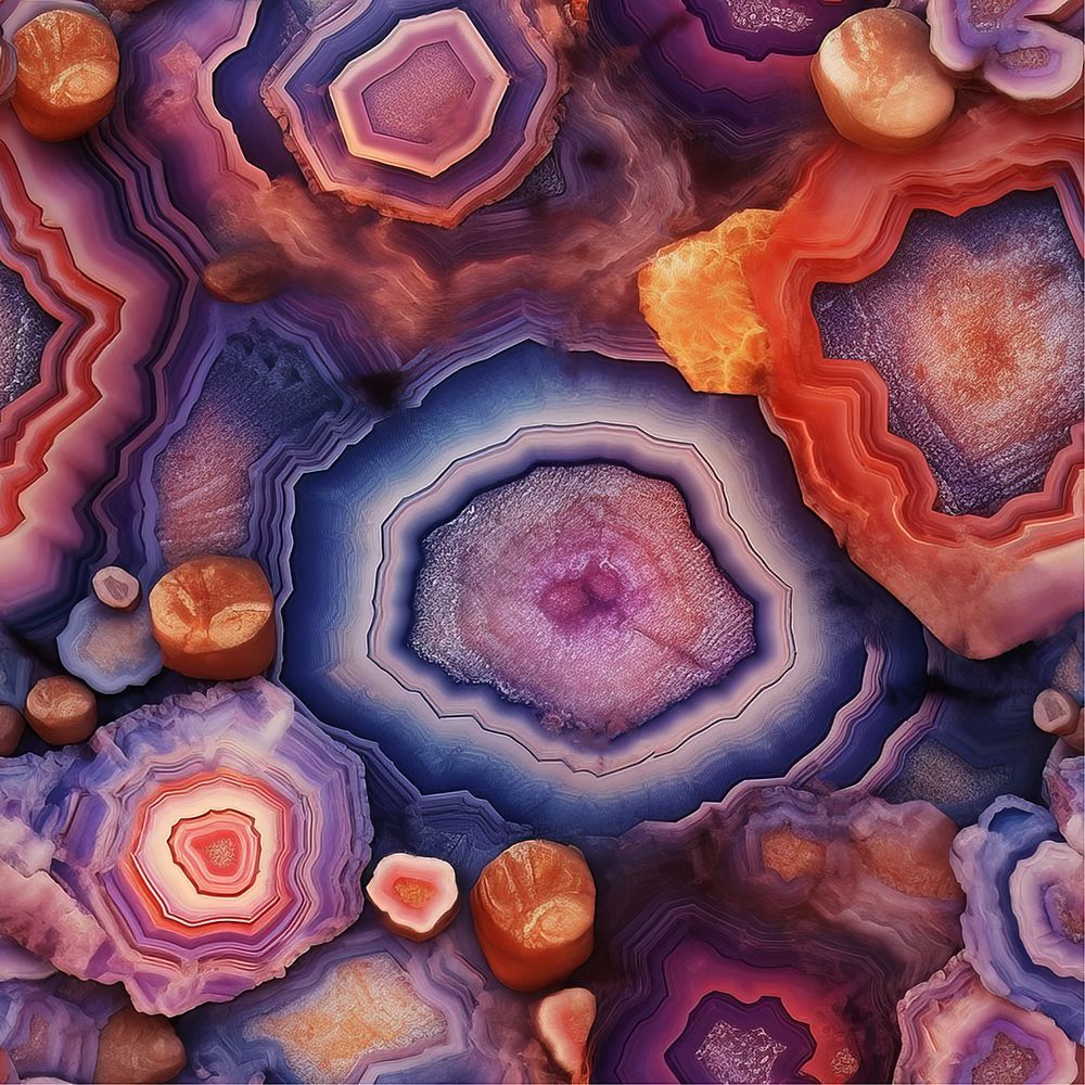 Agate 75 art print by Bilge Paksoylu for $57.95 CAD