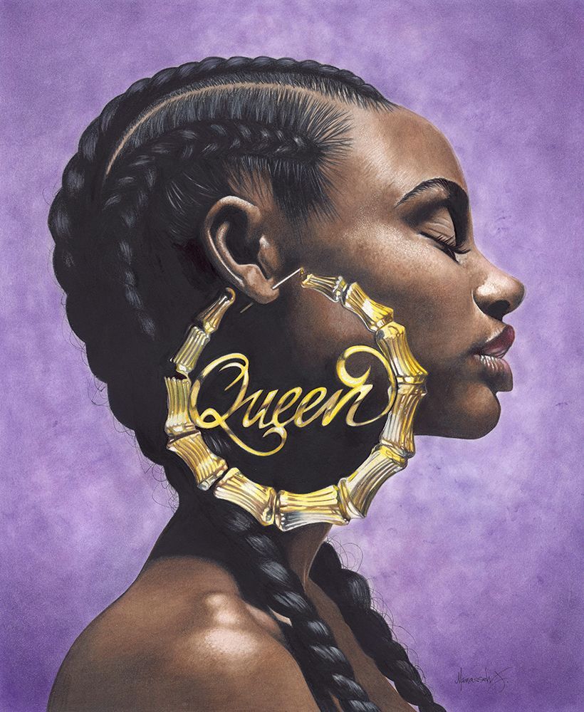 Queen art print by Manasseh Sr. Johnson for $57.95 CAD