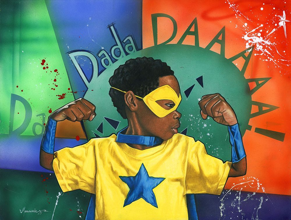Dadaddaaa art print by Manasseh Sr. Johnson for $57.95 CAD
