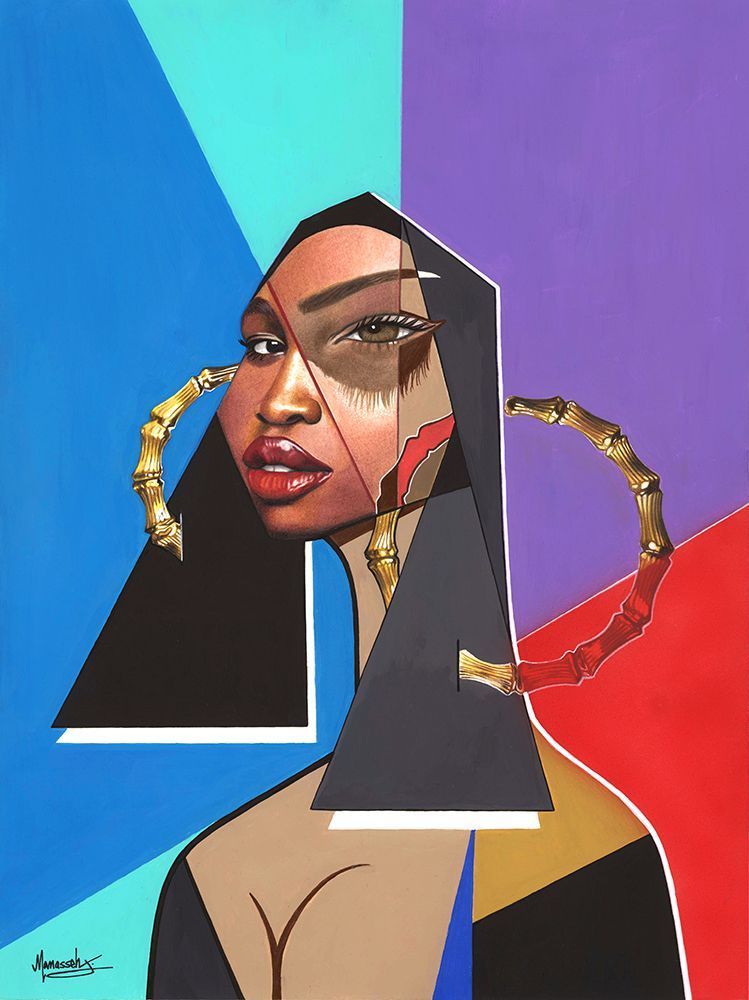 Mona Lena art print by Manasseh Sr. Johnson for $57.95 CAD