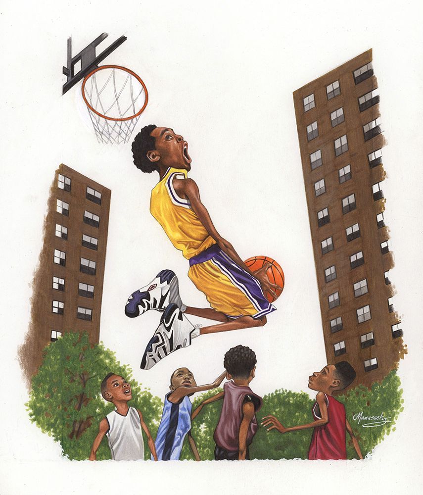 Mamba Kid art print by Manasseh Sr. Johnson for $57.95 CAD