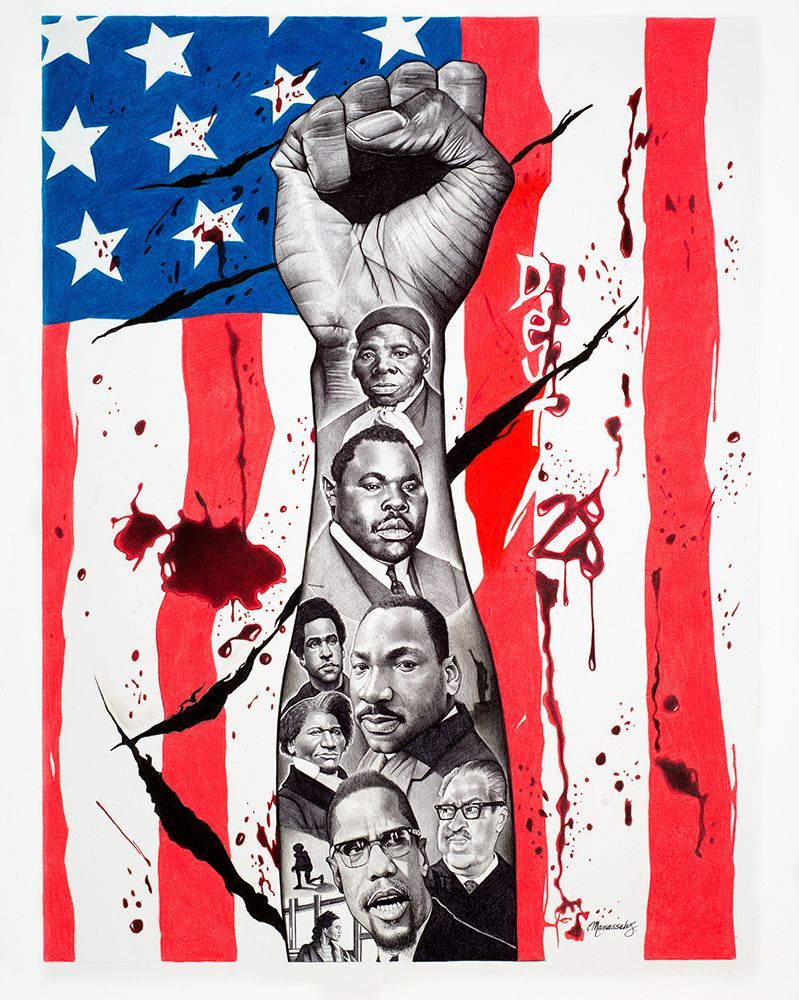 History of Power art print by Manasseh Sr. Johnson for $57.95 CAD