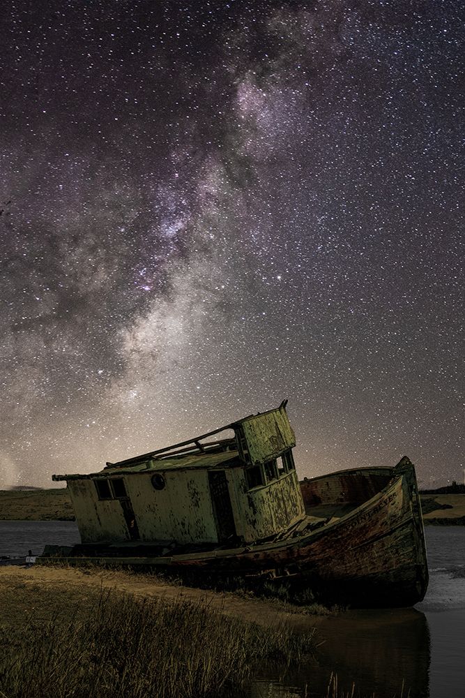 Point Reyes Shipwreck art print by Jay Zhu for $57.95 CAD