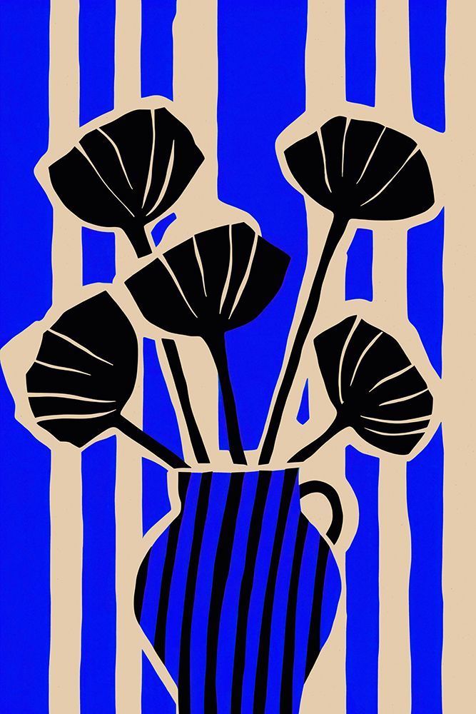 Stripedstilllifeno3 Fullsize art print by Treechild for $57.95 CAD