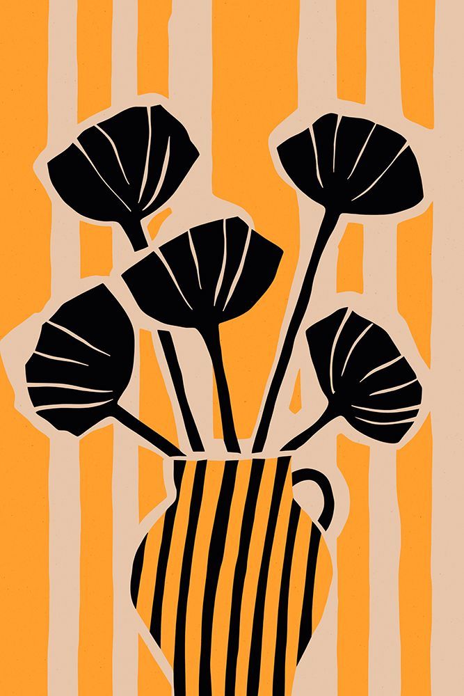 Stripedstilllifeno5 Fullsize art print by Treechild for $57.95 CAD