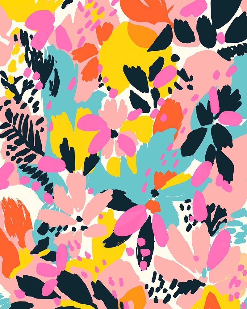Summer Flowers art print by Treechild for $57.95 CAD