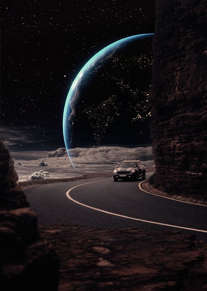 Driving Space art print by Al Barizi for $57.95 CAD