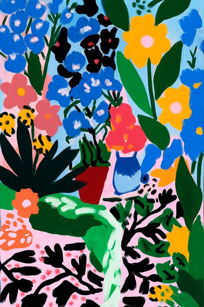 Flower Impressions No 2 art print by Treechild for $57.95 CAD